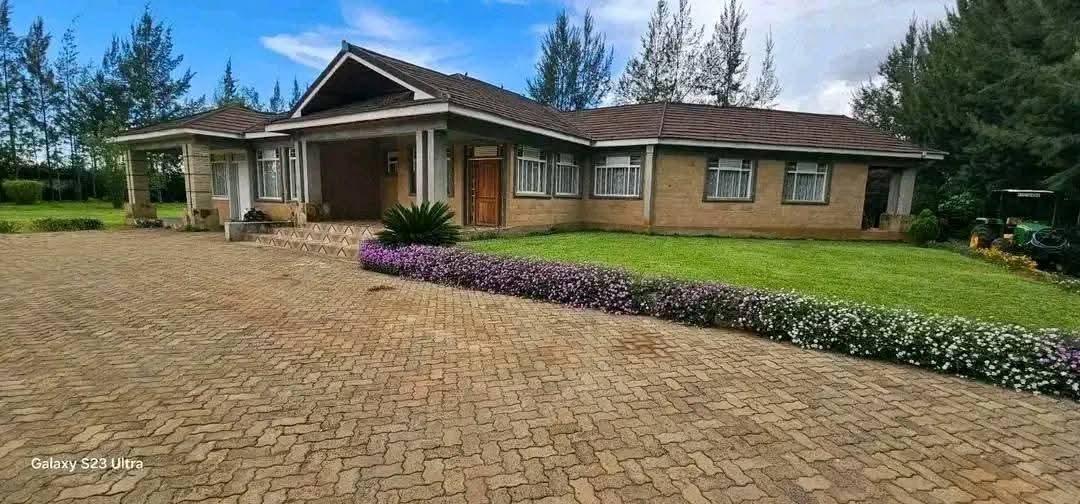 20 ACRES WITH A MODERN 5-BEDROOM HOME FOR SALE – KIPLOMBE (NEAR KAPLELACH), ELDORET